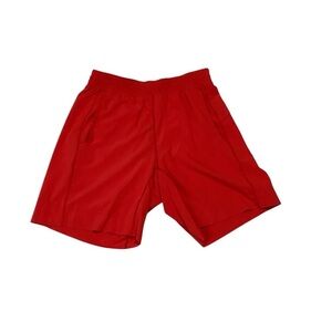 Lululemon Men's Athletic Shorts 8” Unlined Red Size Medium